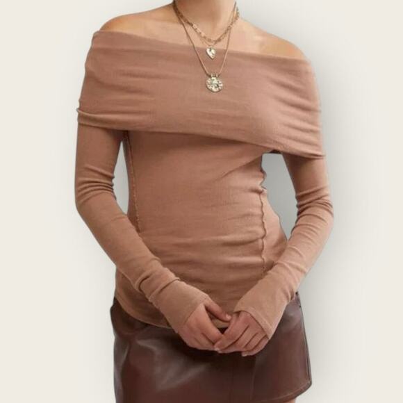 We The Free | Iris Layering Top | Cafe Latte | Medium - Picture 1 of 11